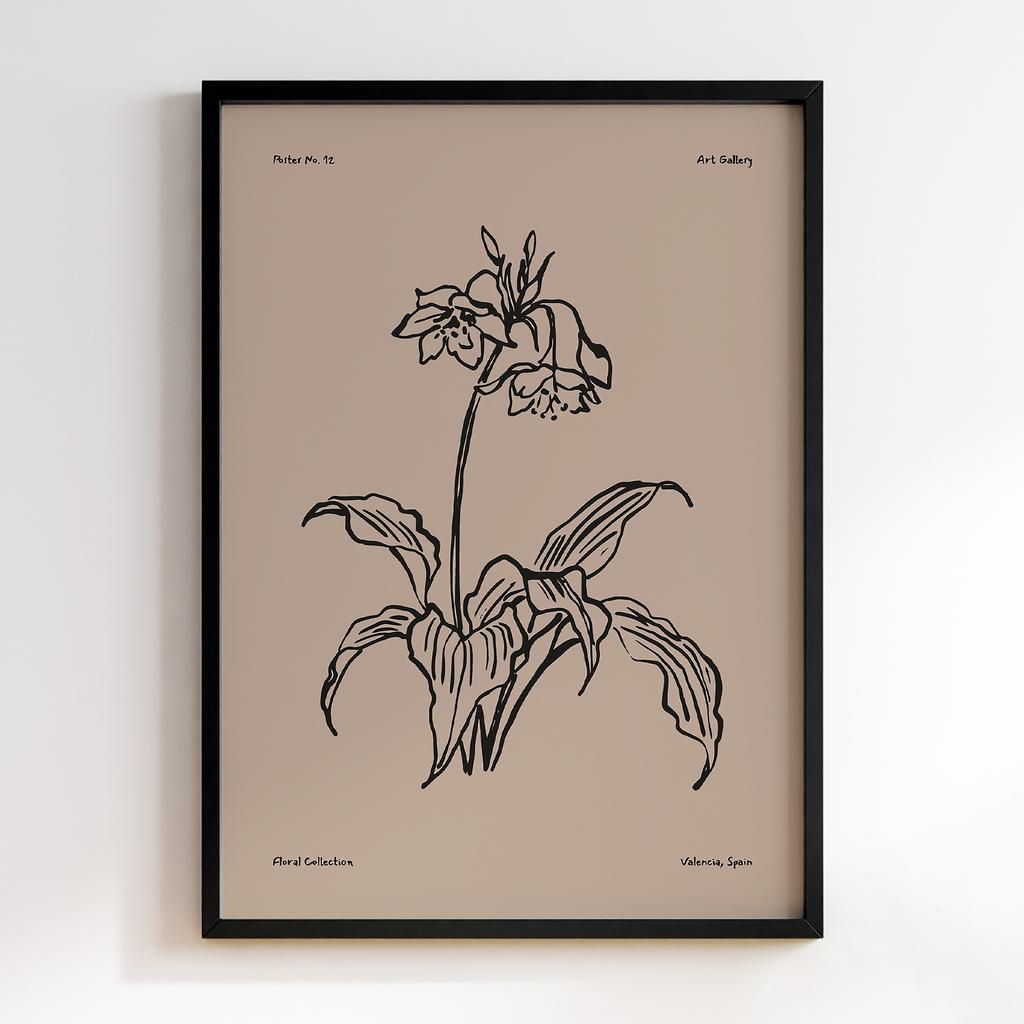 Постер Modern Flowers Art MF0115