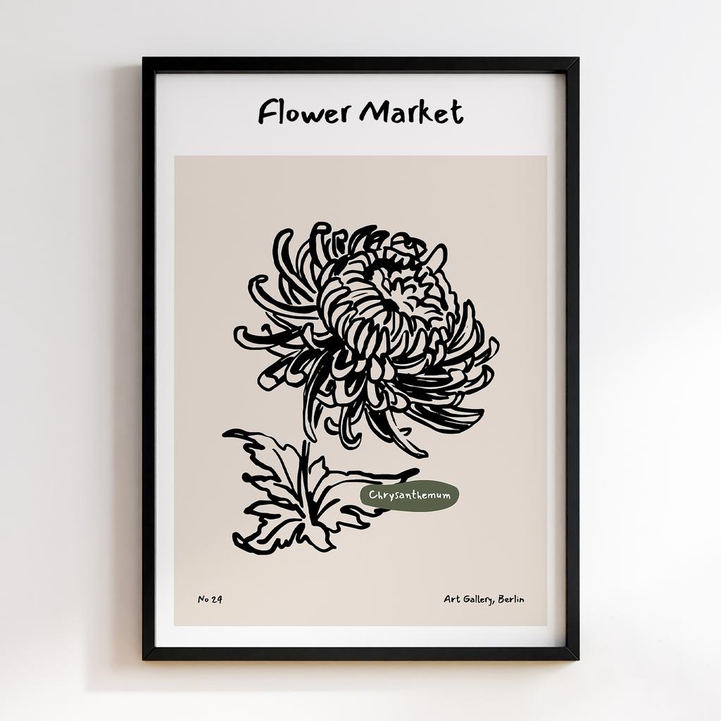 Постер Modern Flowers Art MF0119