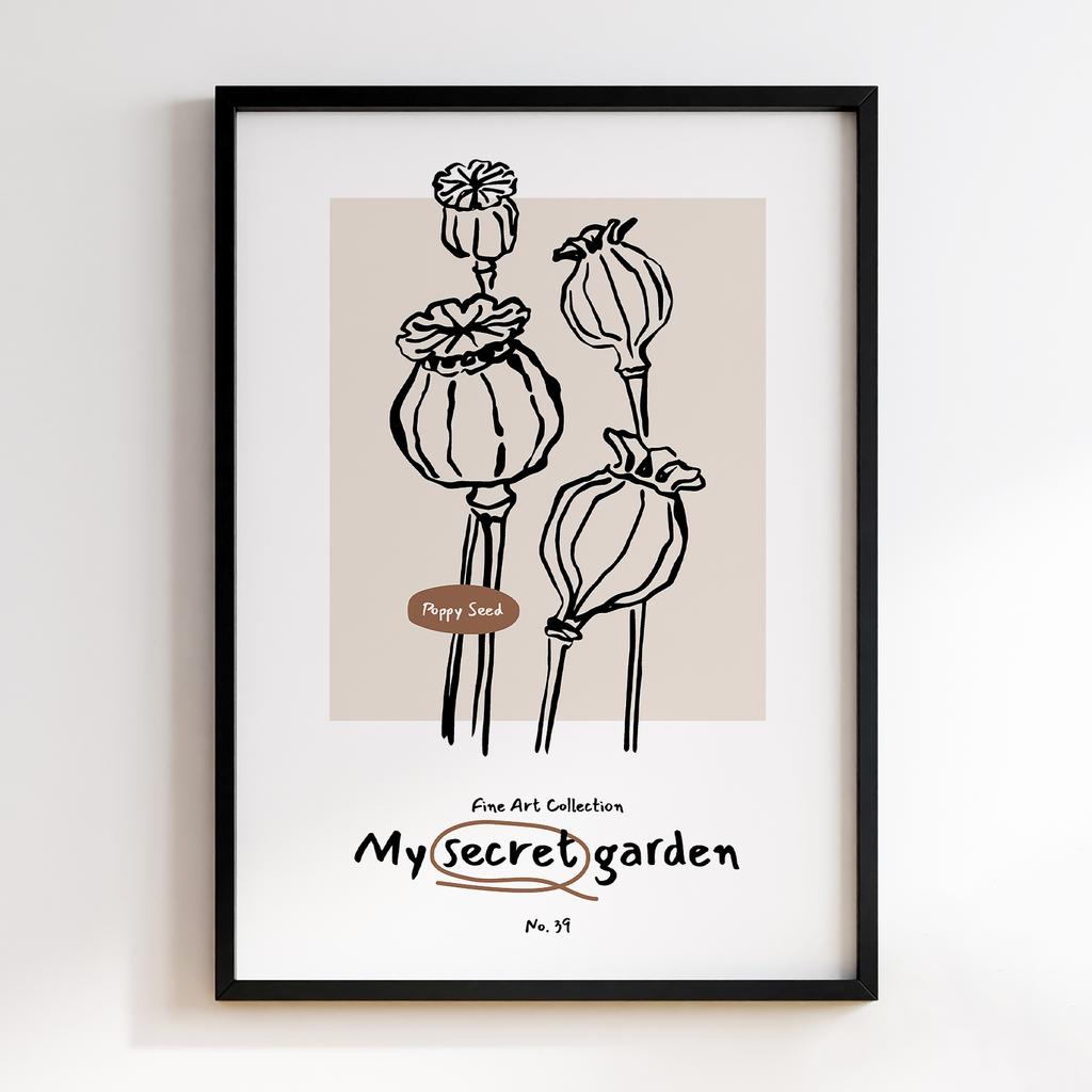 Постер Modern Flowers Art MF0120