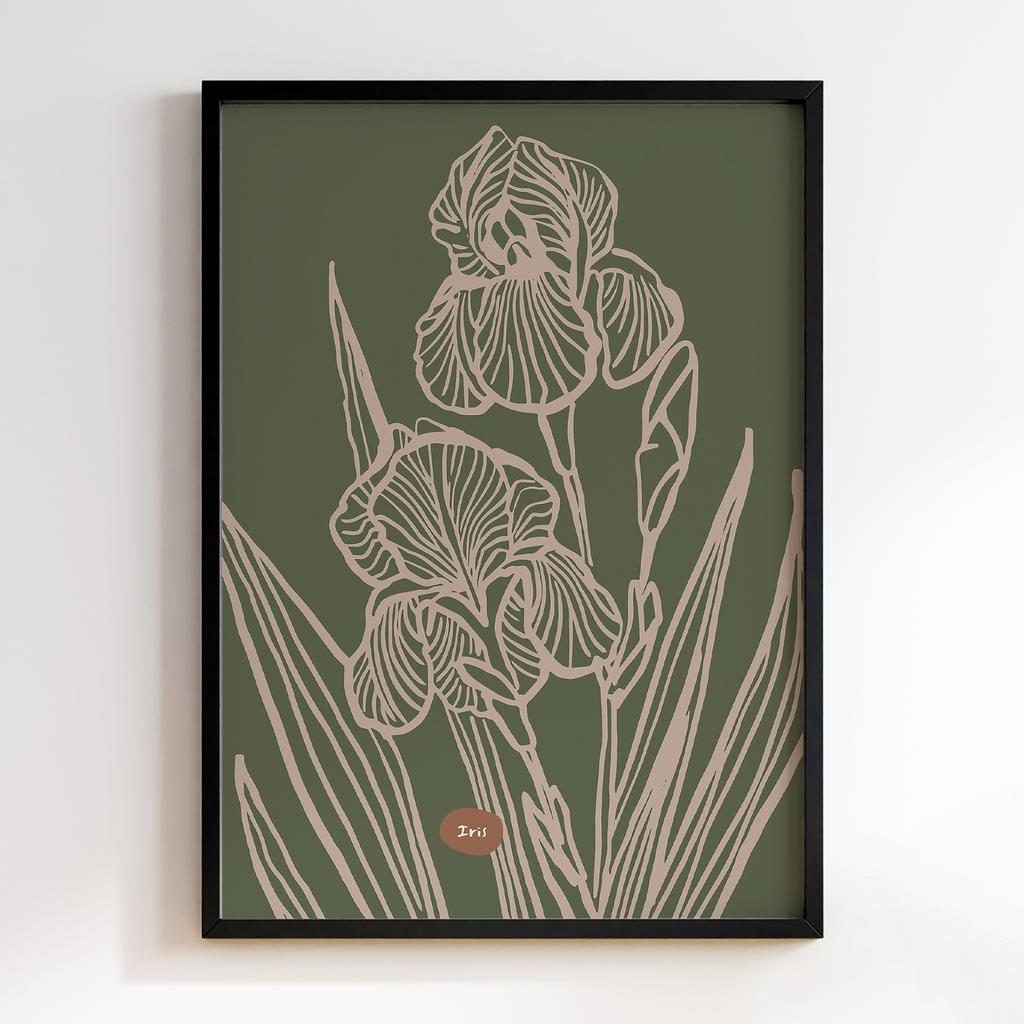 Постер Modern Flowers Art MF0126