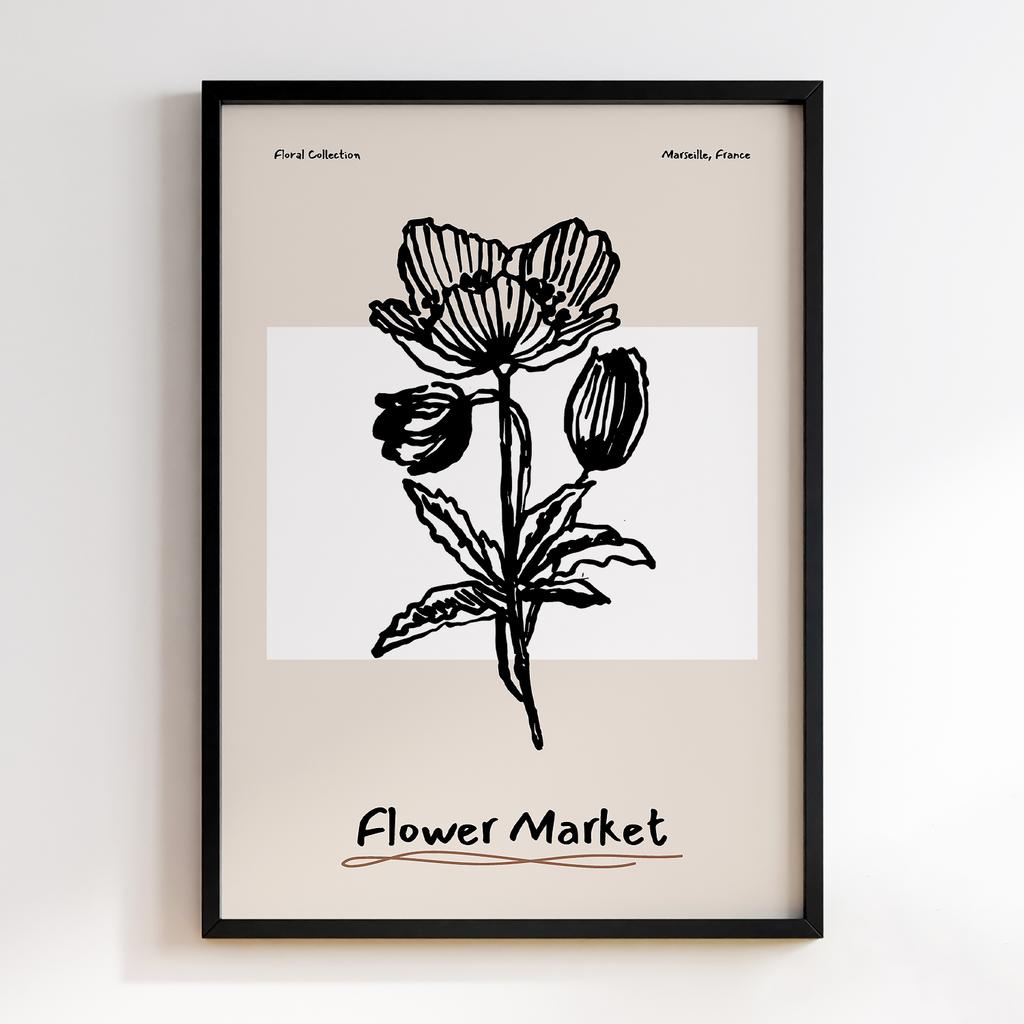Постер Modern Flowers Art MF0128