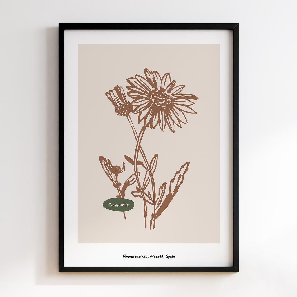 Постер Modern Flowers Art MF0130