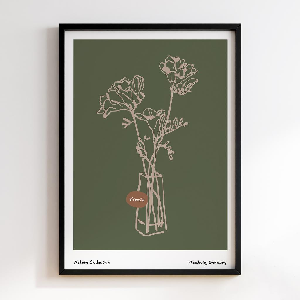 Постер Modern Flowers Art MF0133