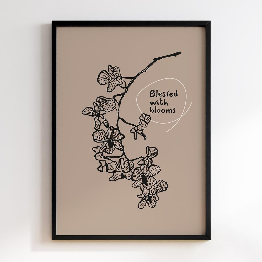 Постер Modern Flowers Art MF0145