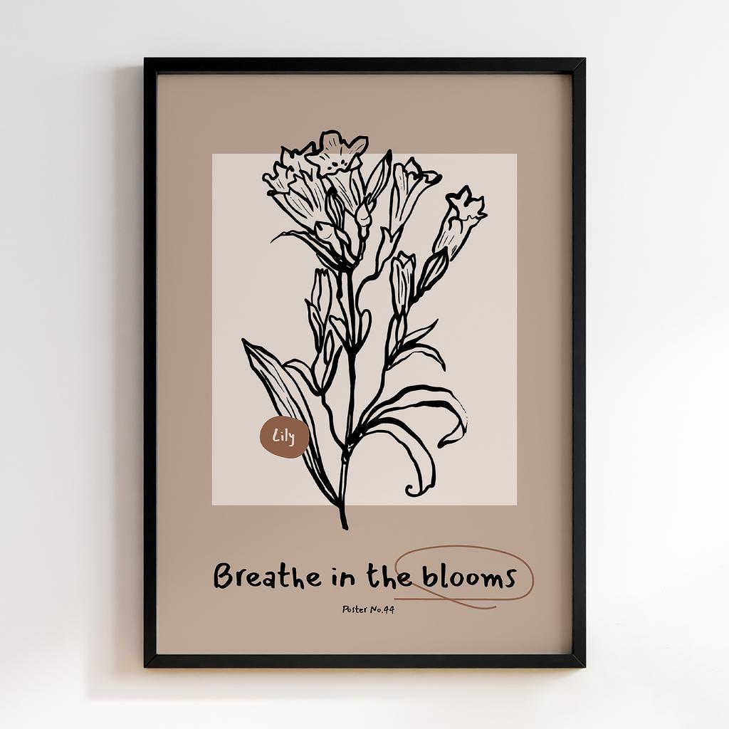 Постер Modern Flowers Art MF0147