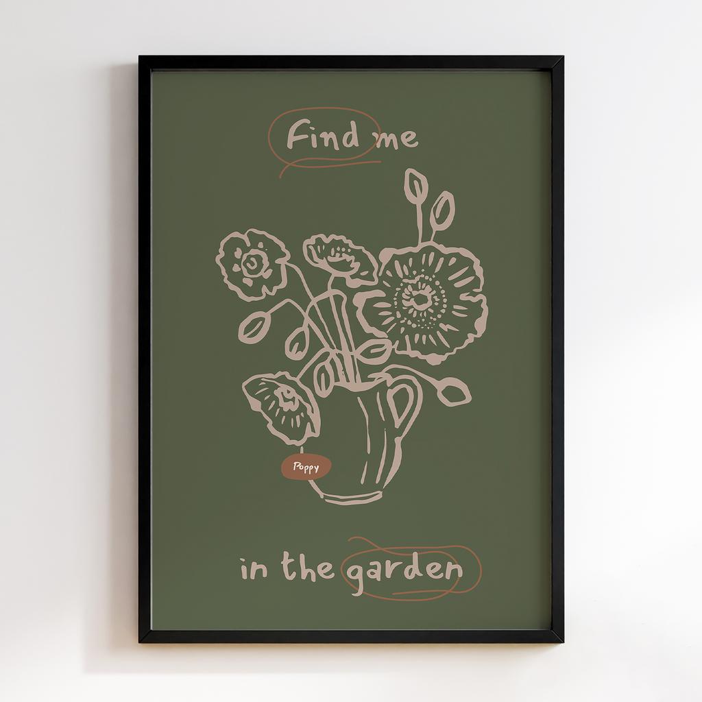 Постер Modern Flowers Art MF0149