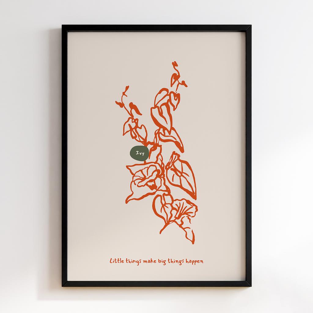 Постер Modern Flowers Art MF0153