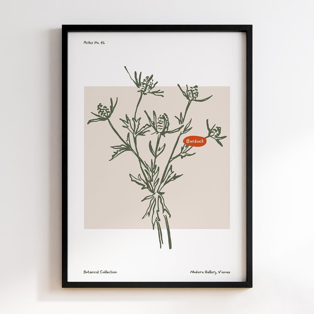 Постер Modern Flowers Art MF0154