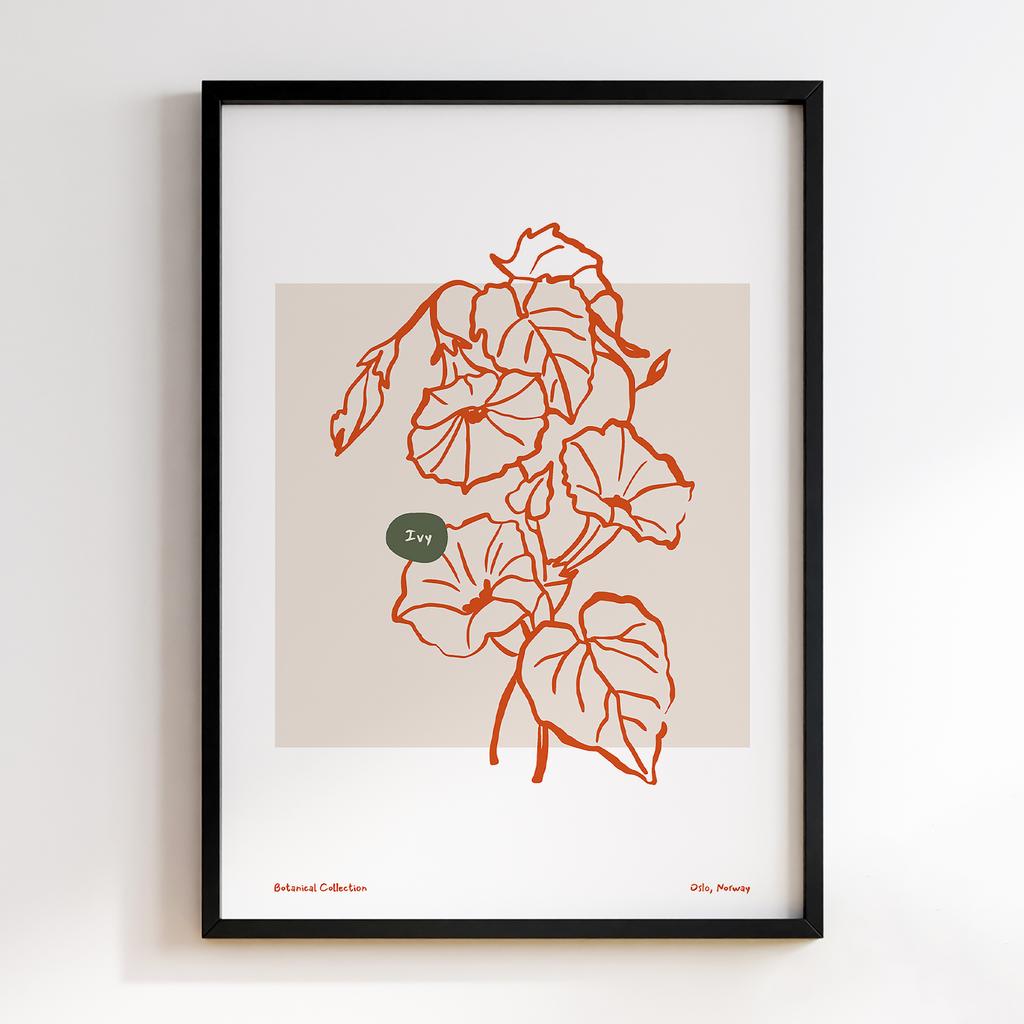 Постер Modern Flowers Art MF0155