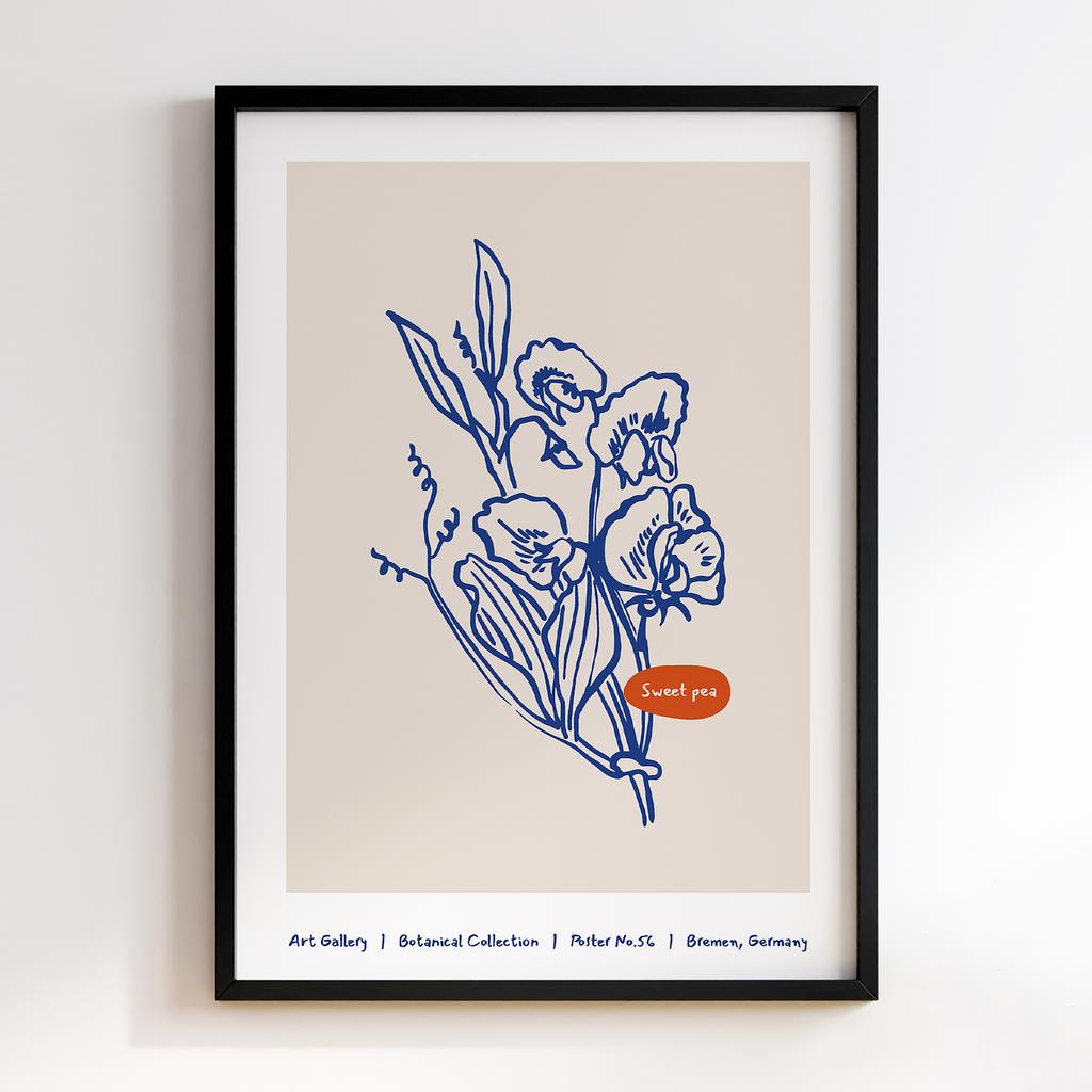 Постер Modern Flowers Art MF0156