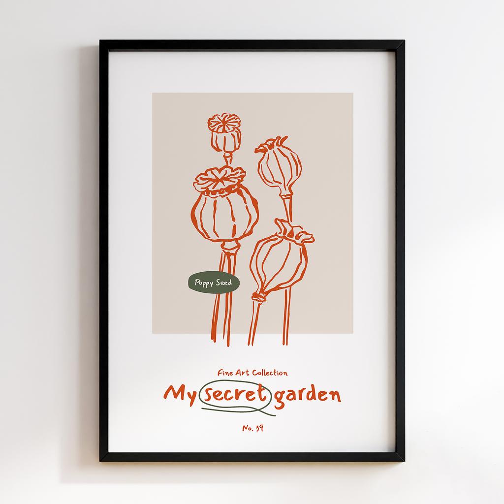 Постер Modern Flowers Art MF0158