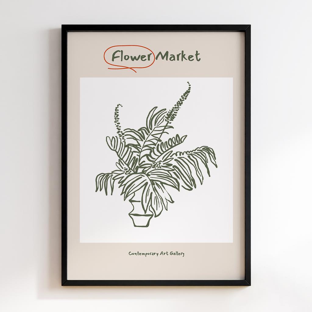 Постер Modern Flowers Art MF0161