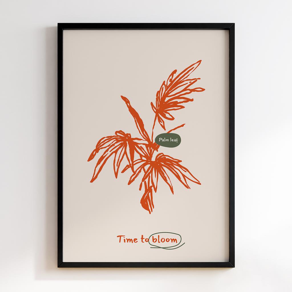 Постер Modern Flowers Art MF0172