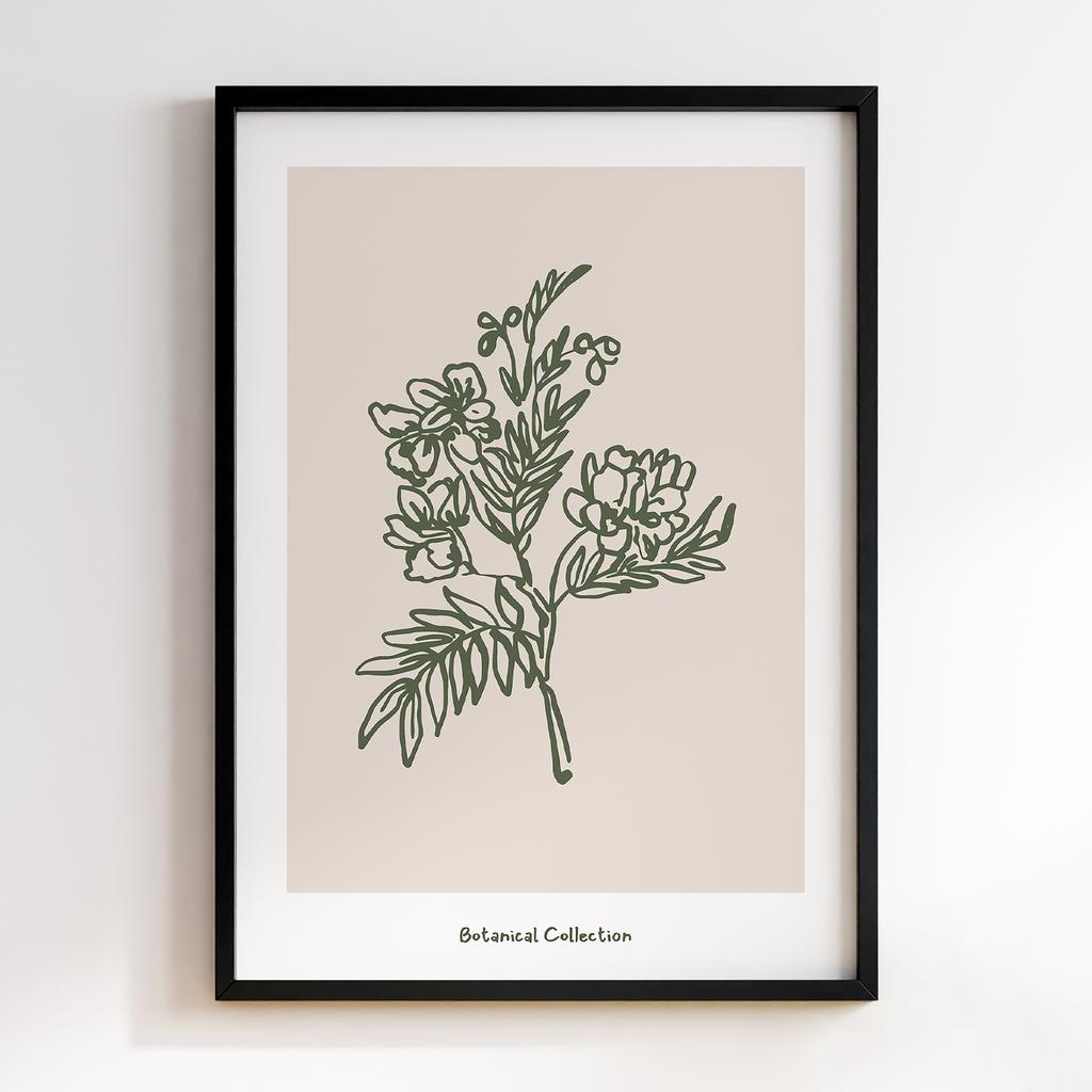 Постер Modern Flowers Art MF0181