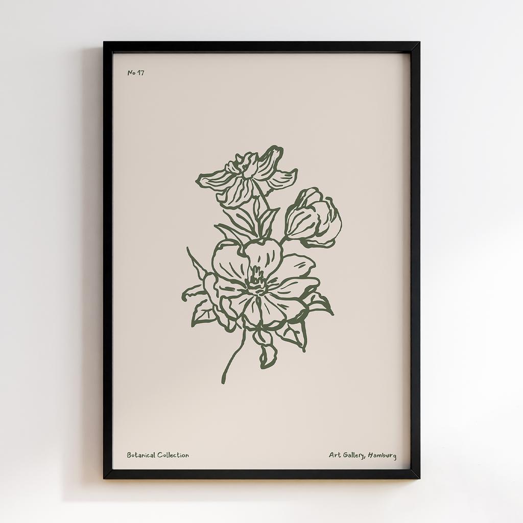 Постер Modern Flowers Art MF0186