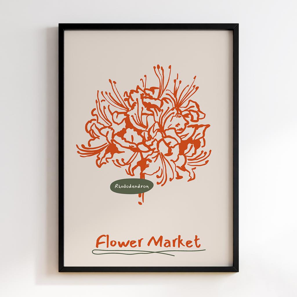 Постер Modern Flowers Art MF0187