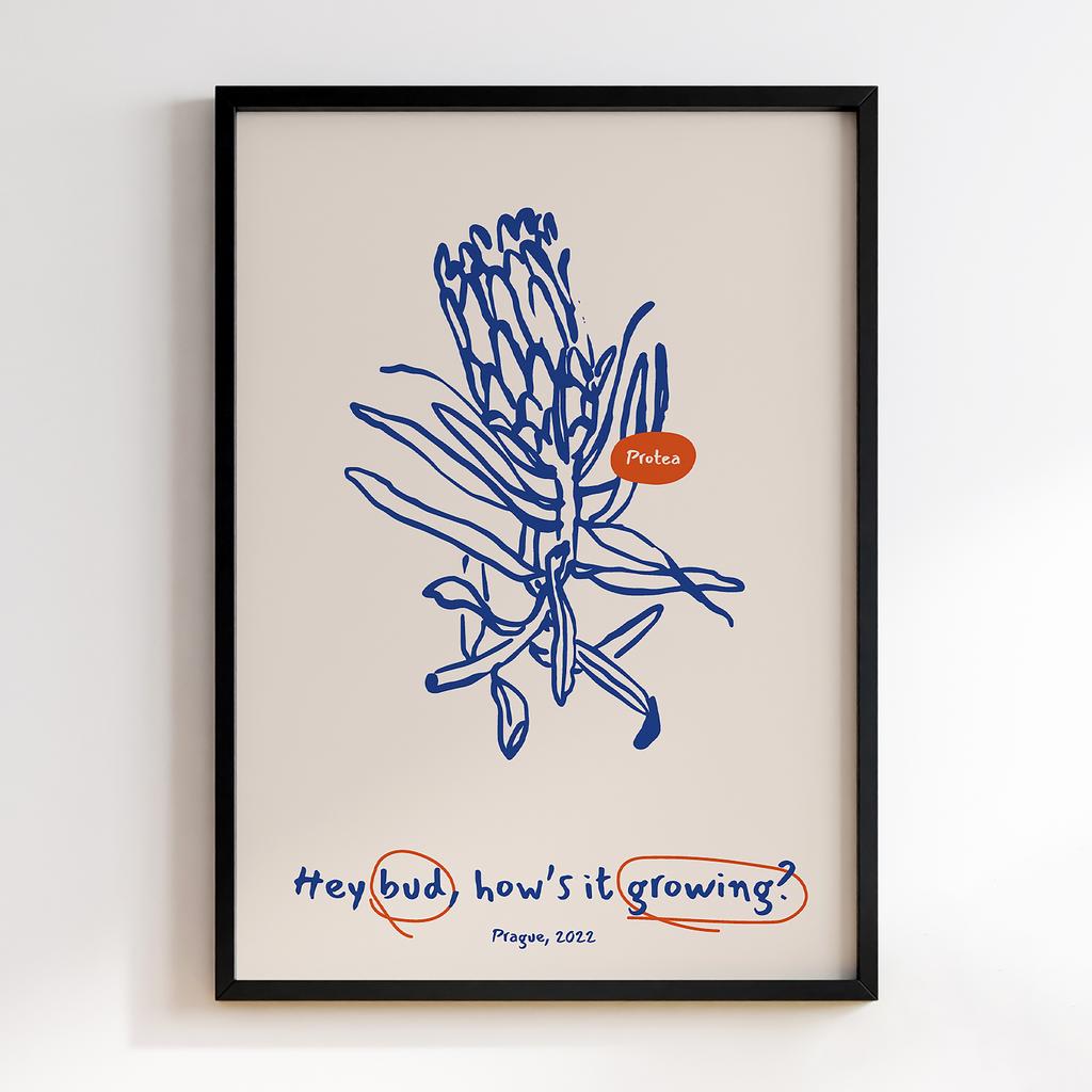 Постер Modern Flowers Art MF0189