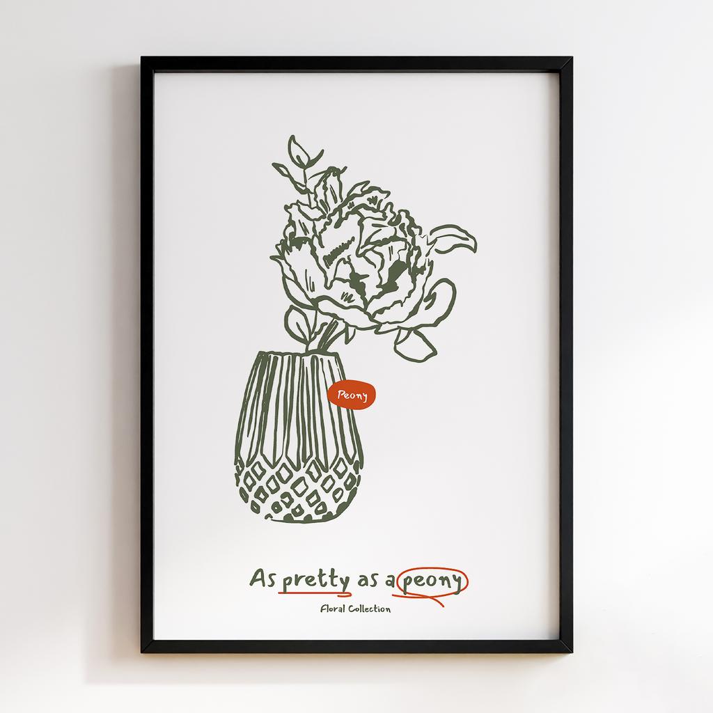 Постер Modern Flowers Art MF0193