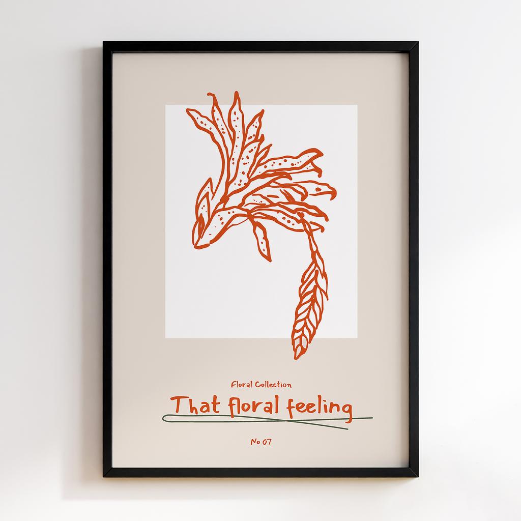 Постер Modern Flowers Art MF0194