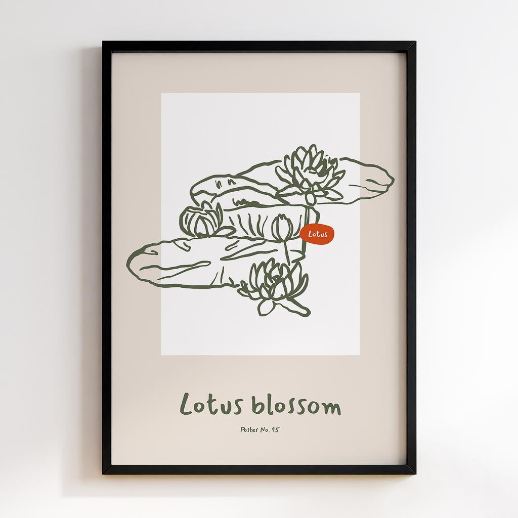 Постер Modern Flowers Art MF0195