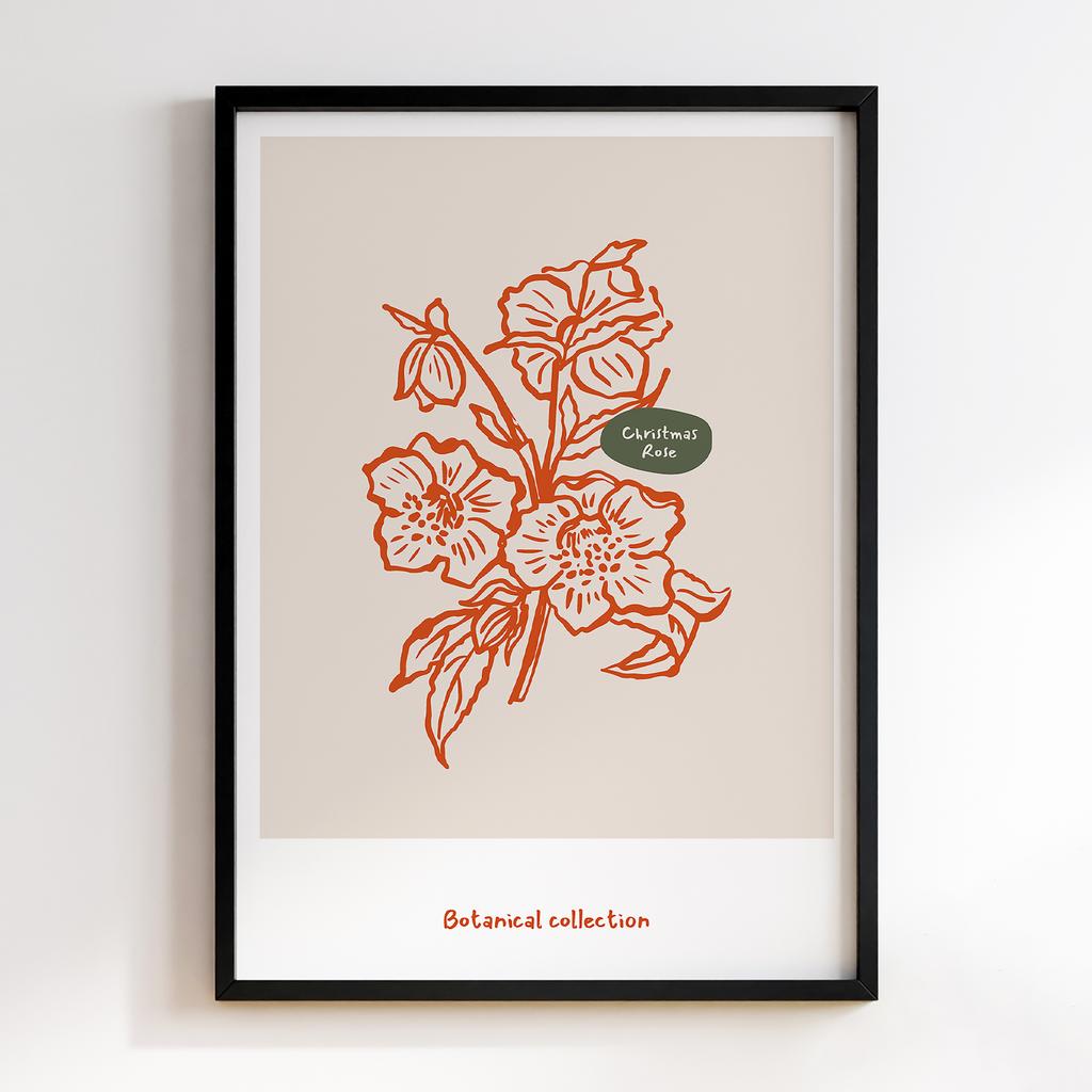 Постер Modern Flowers Art MF0200