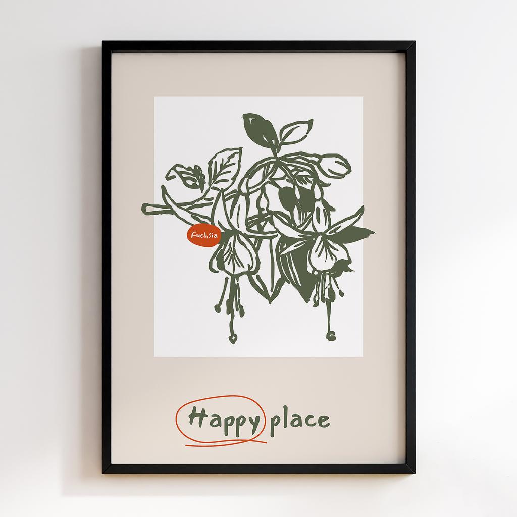 Постер Modern Flowers Art MF0208