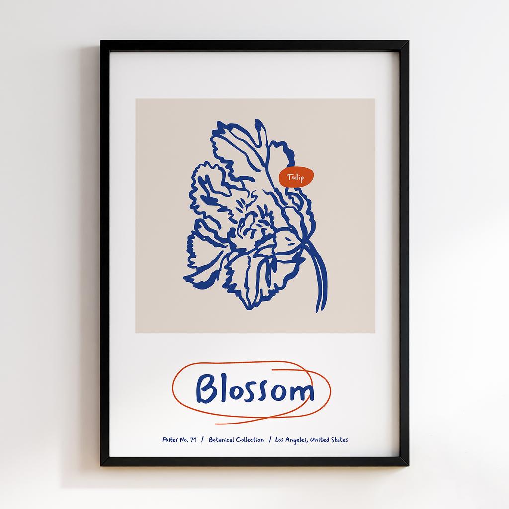 Постер Modern Flowers Art MF0211