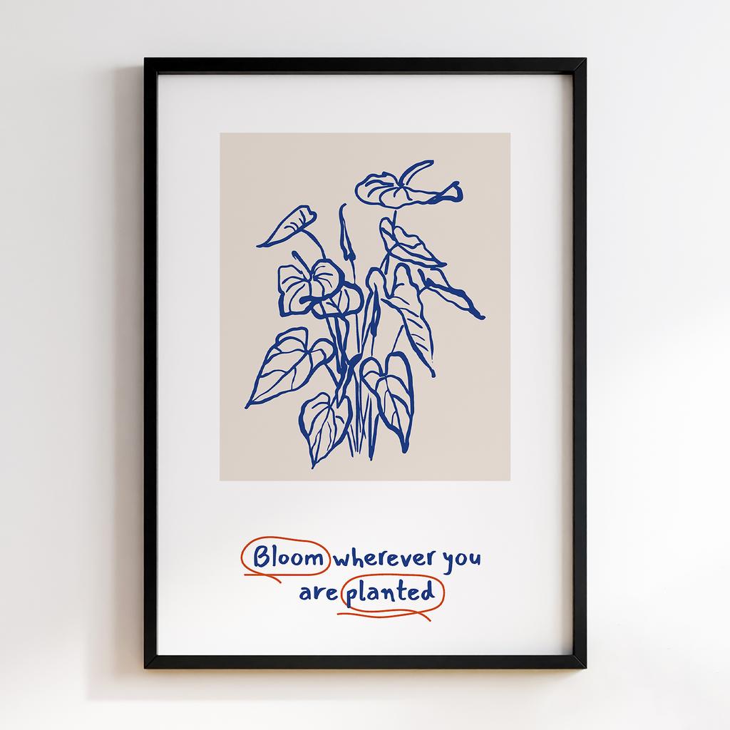 Постер Modern Flowers Art MF0221