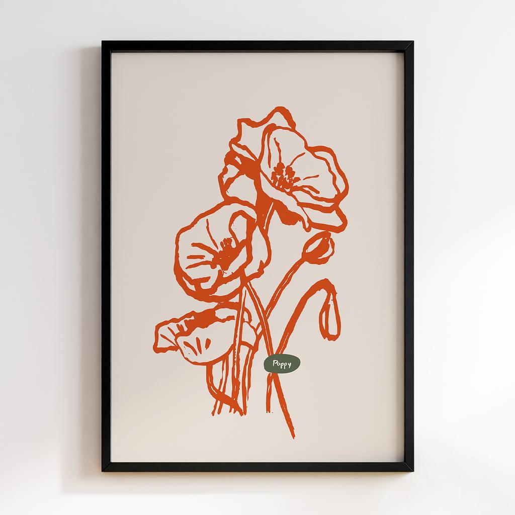 Постер Modern Flowers Art MF0222