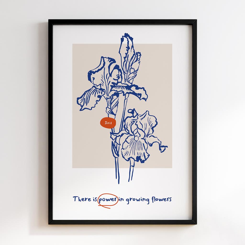 Постер Modern Flowers Art MF0228