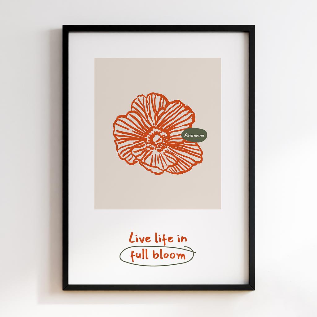 Постер Modern Flowers Art MF0232