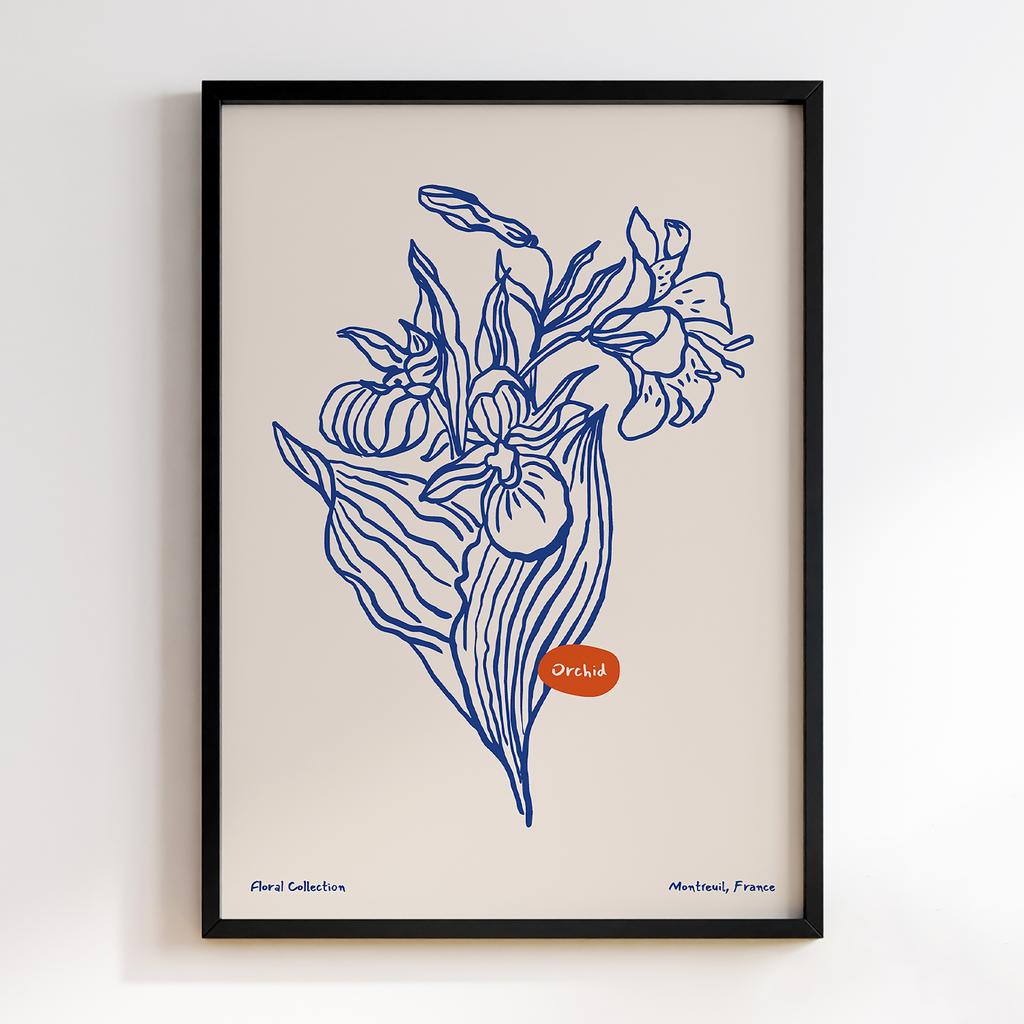 Постер Modern Flowers Art MF0235