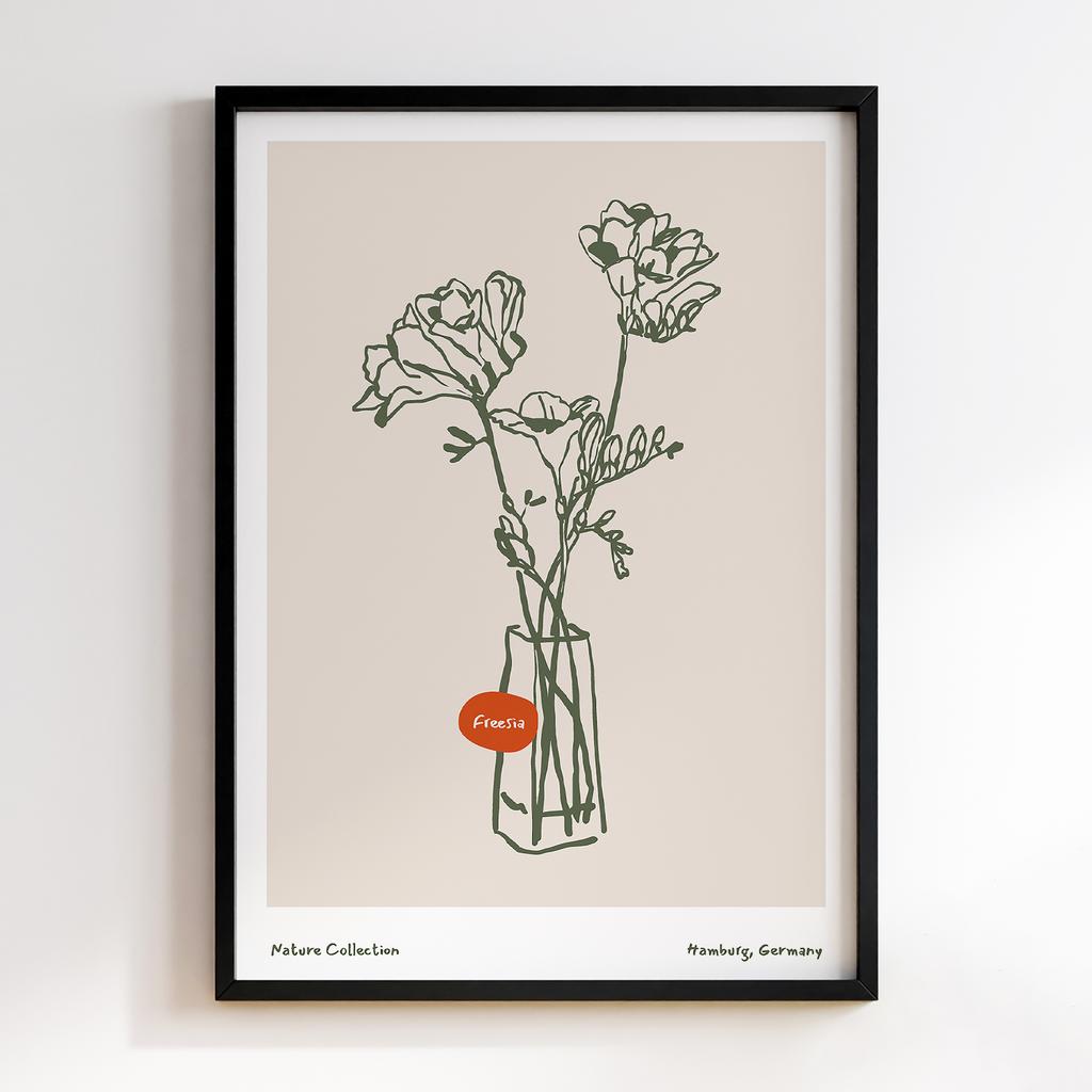 Постер Modern Flowers Art MF0237