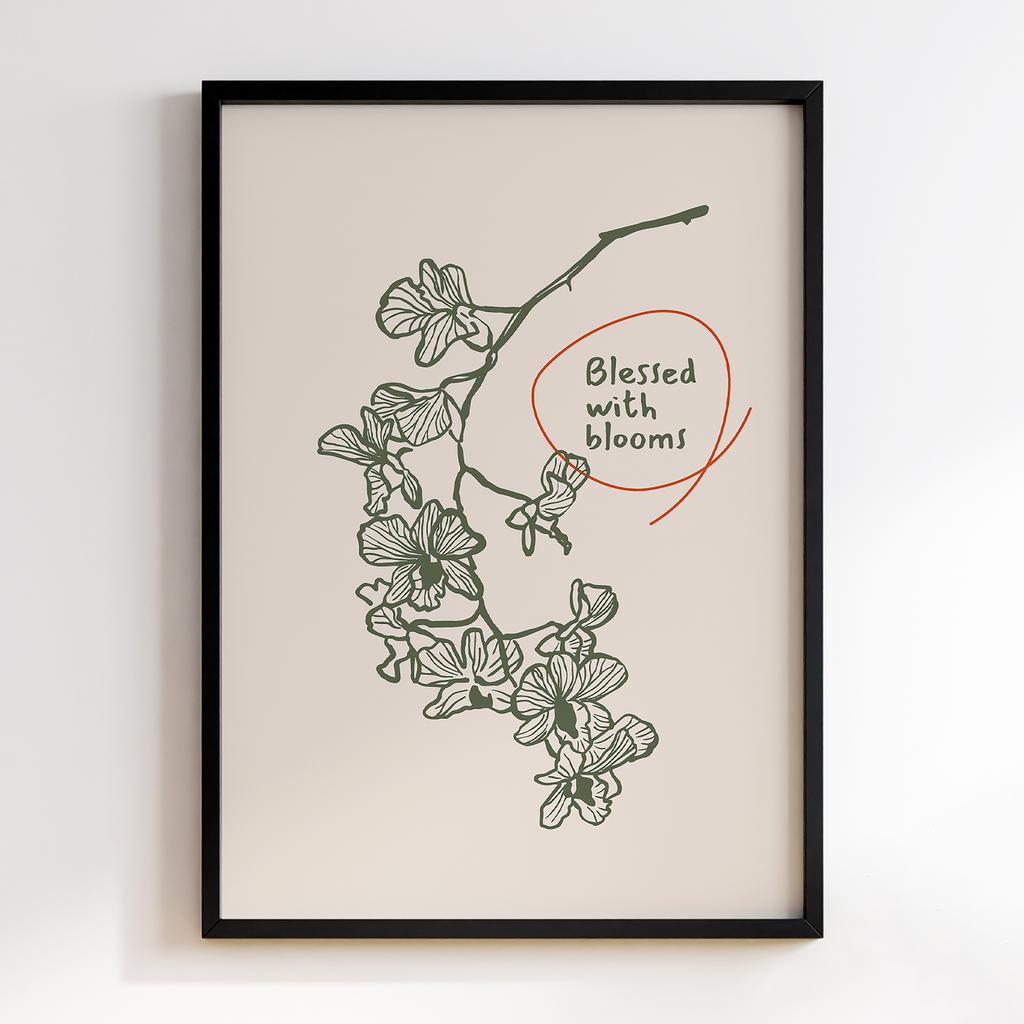 Постер Modern Flowers Art MF0244