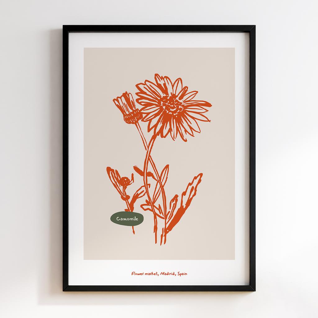 Постер Modern Flowers Art MF0247