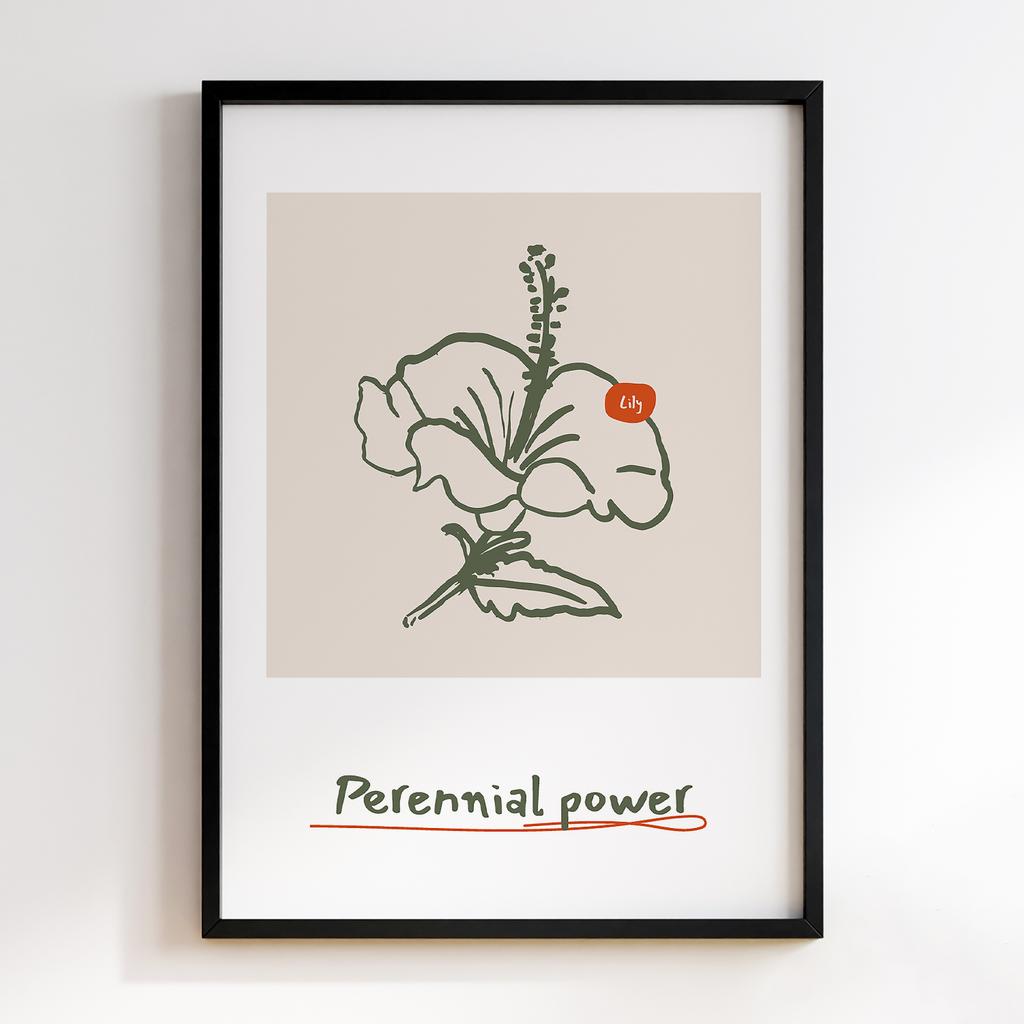 Постер Modern Flowers Art MF0255