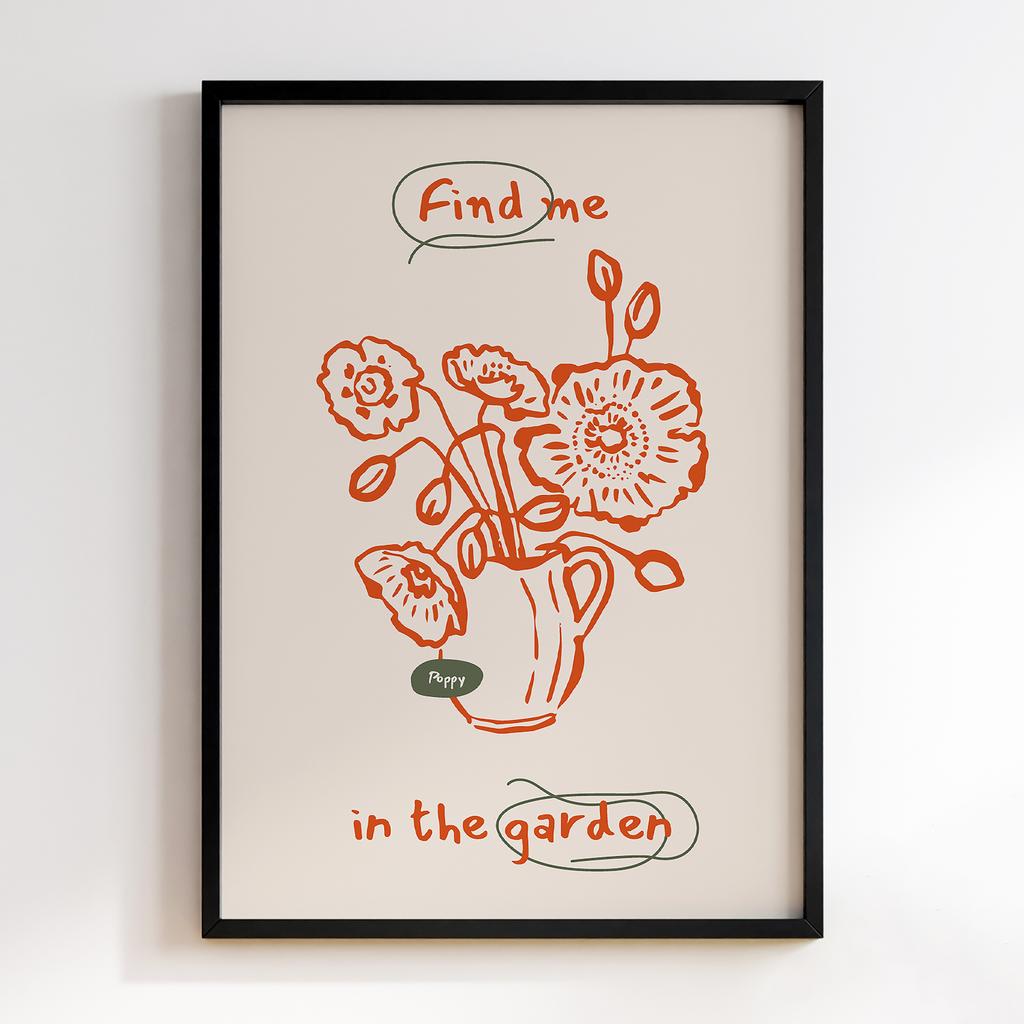 Постер Modern Flowers Art MF0256