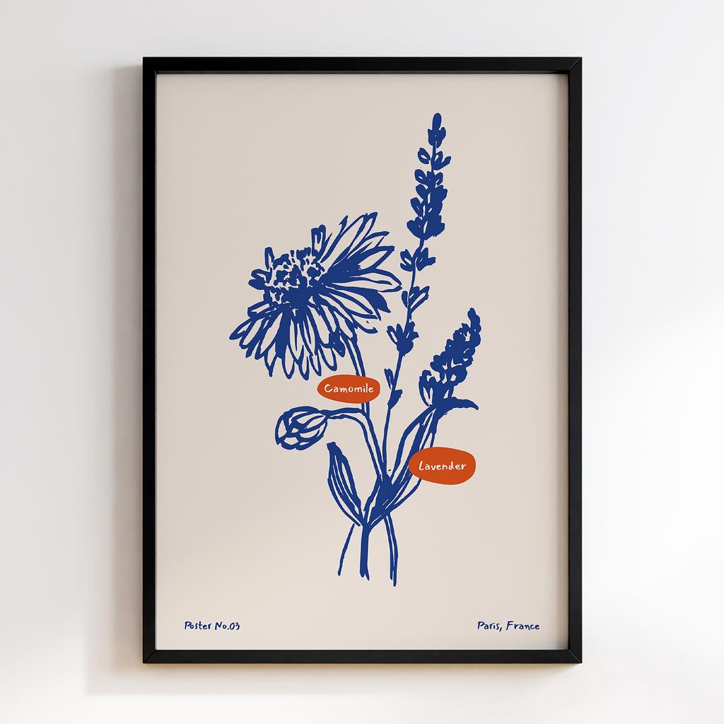 Постер Modern Flowers Art MF0261