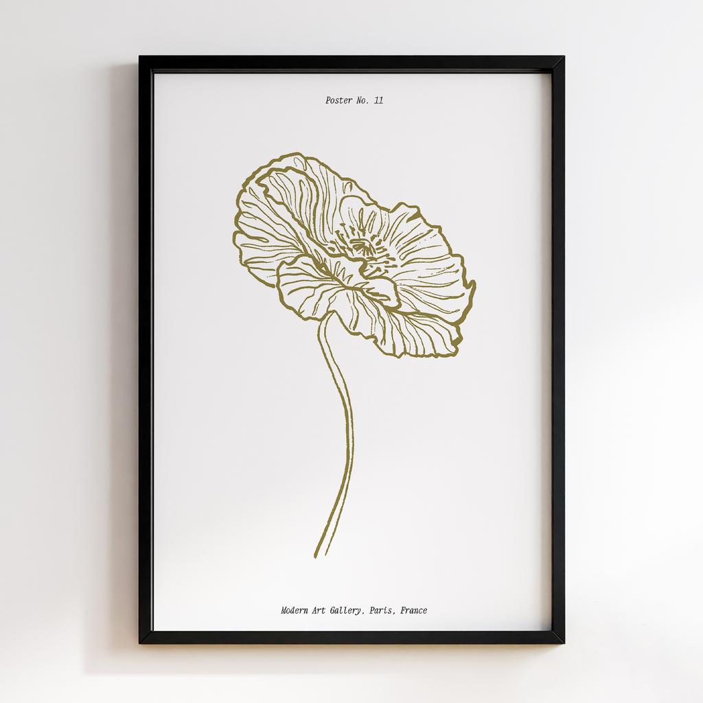 Постер Modern Flowers Art MF0262