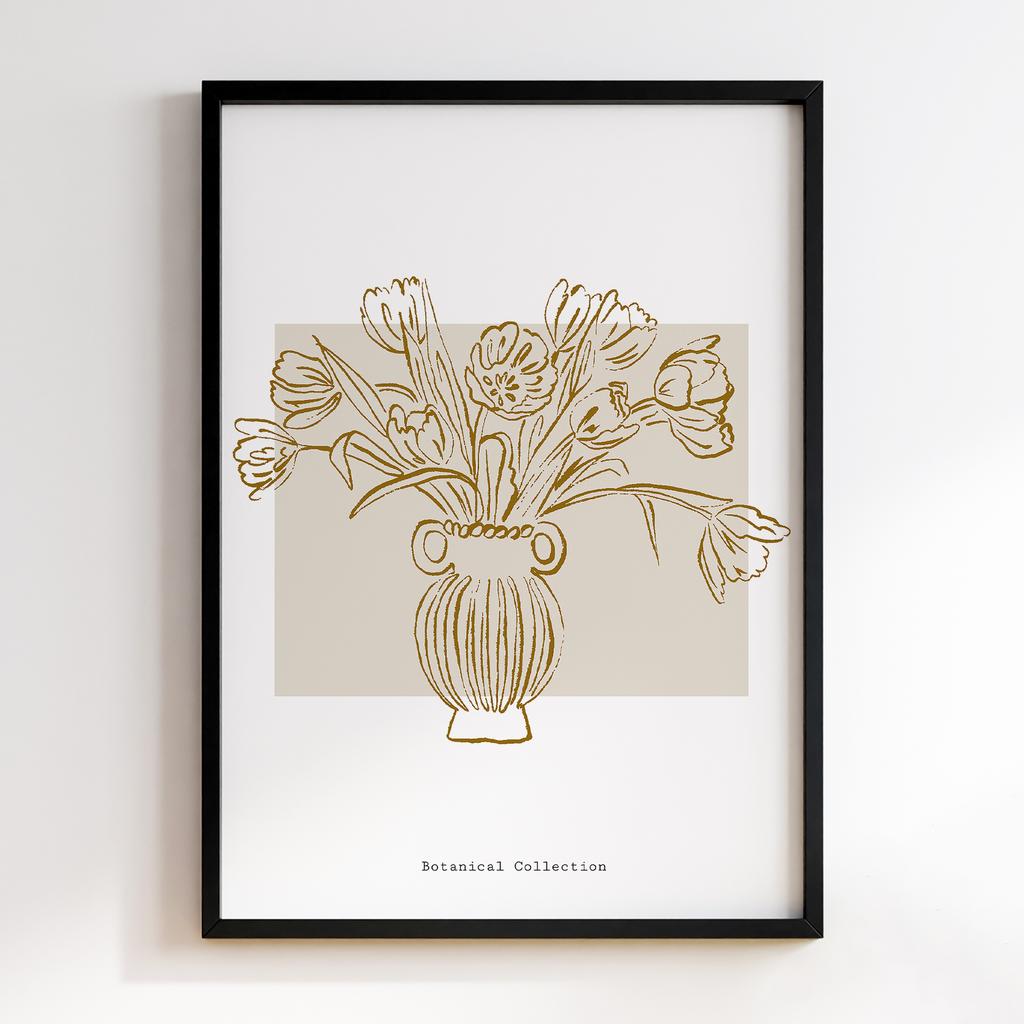 Постер Modern Flowers Art MF0263