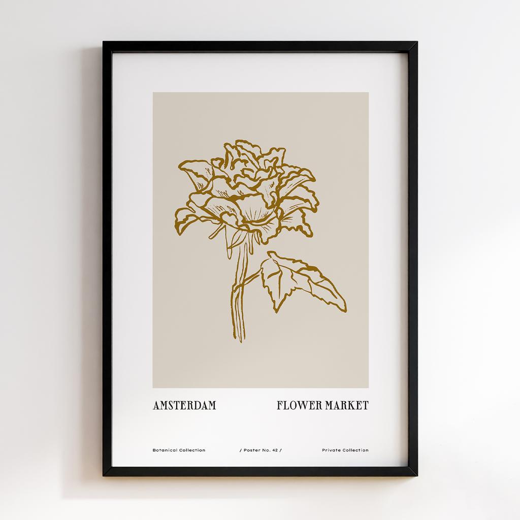 Постер Modern Flowers Art MF0265