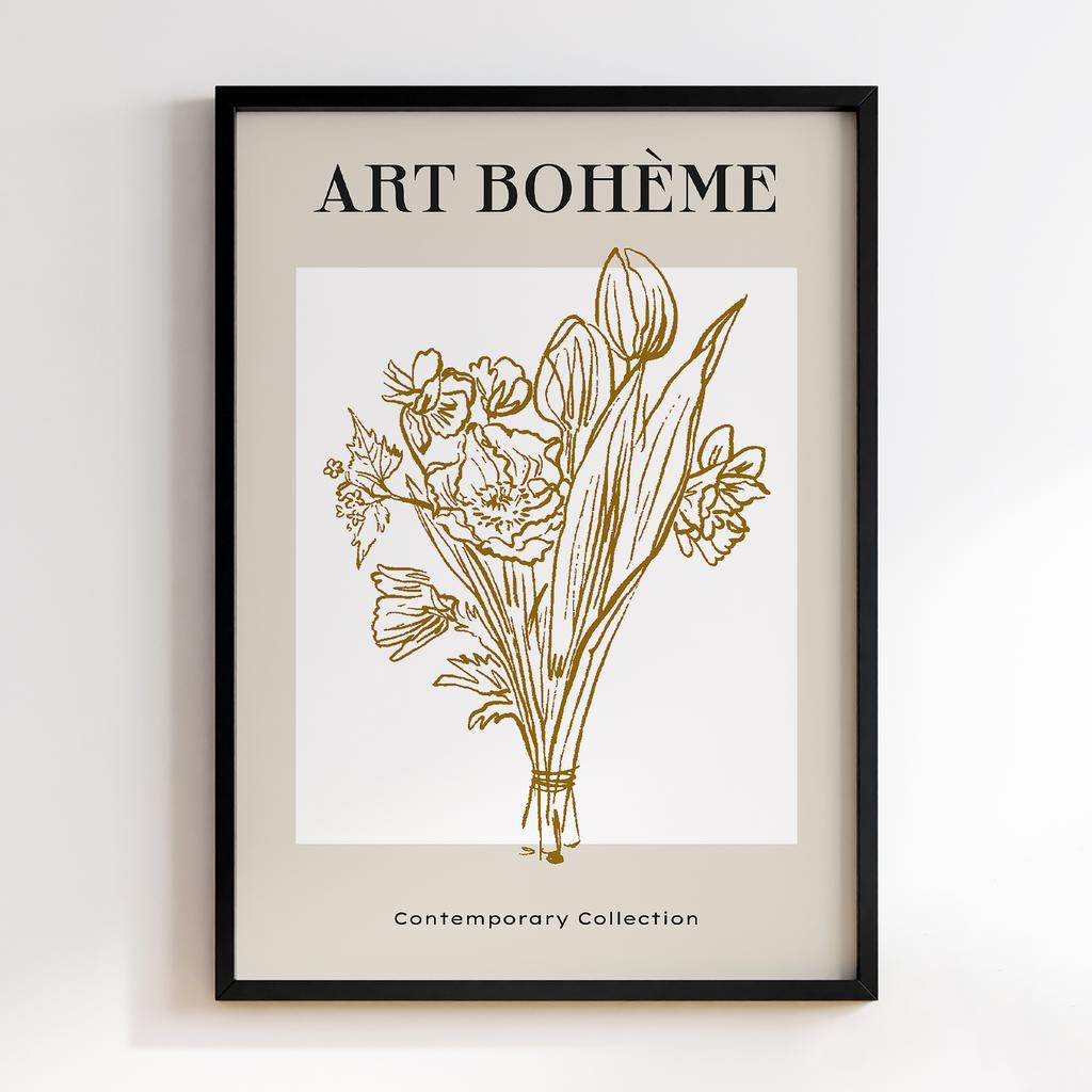Постер Modern Flowers Art MF0270