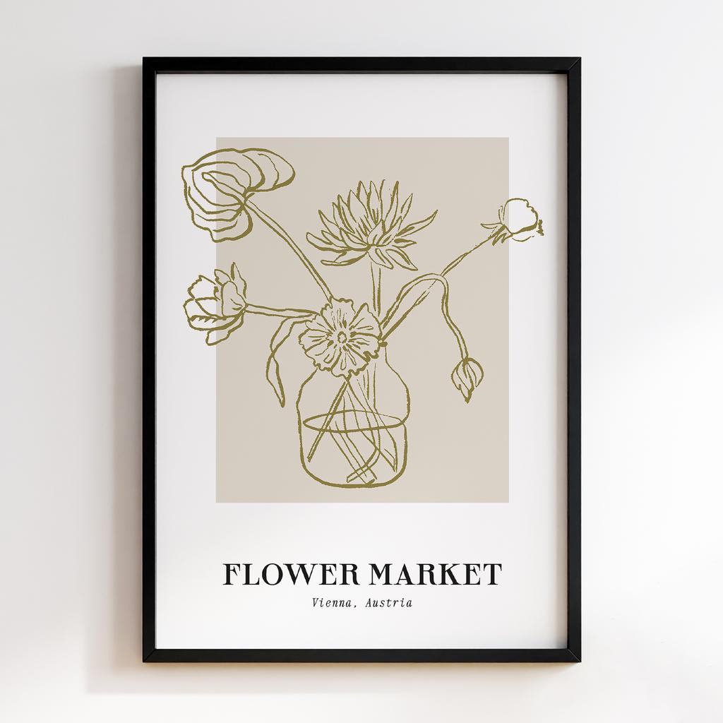 Постер Modern Flowers Art MF0273