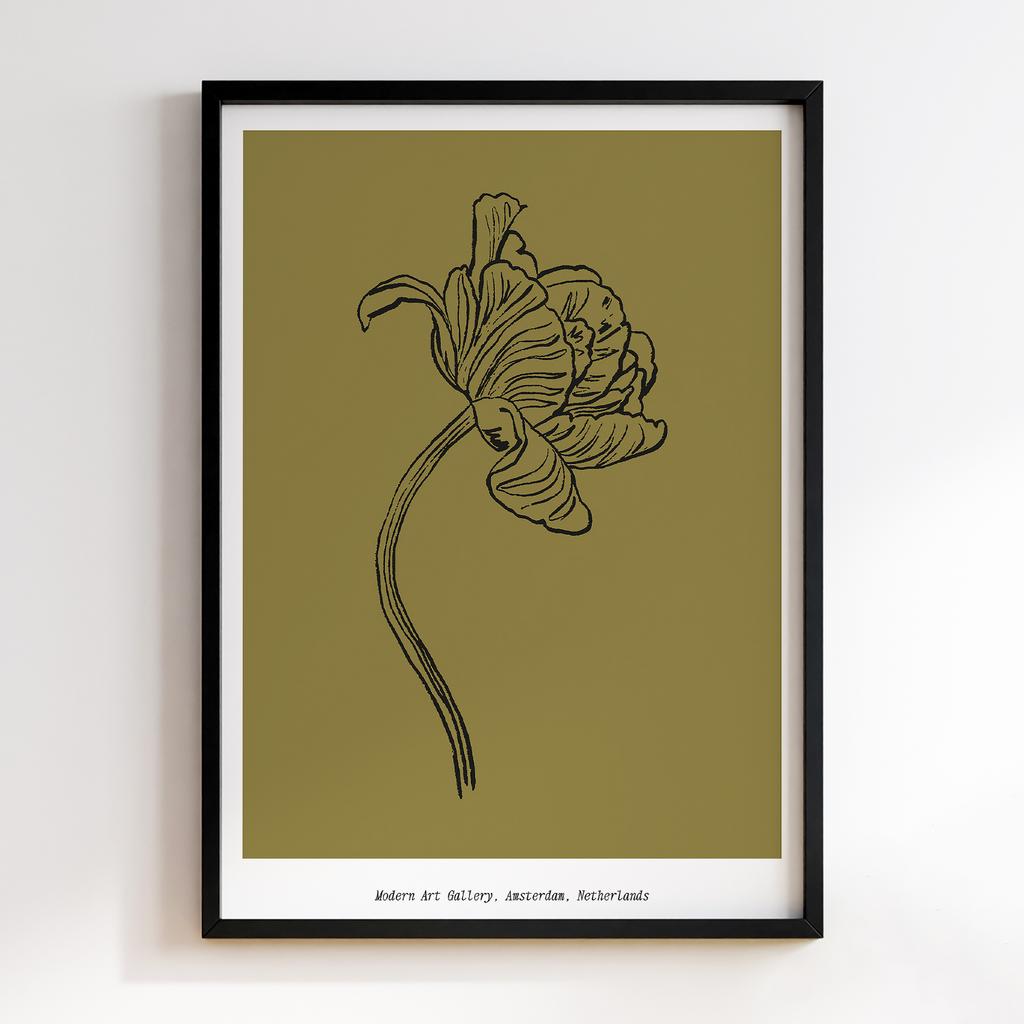 Постер Modern Flowers Art MF0274