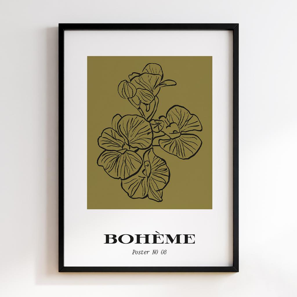 Постер Modern Flowers Art MF0277