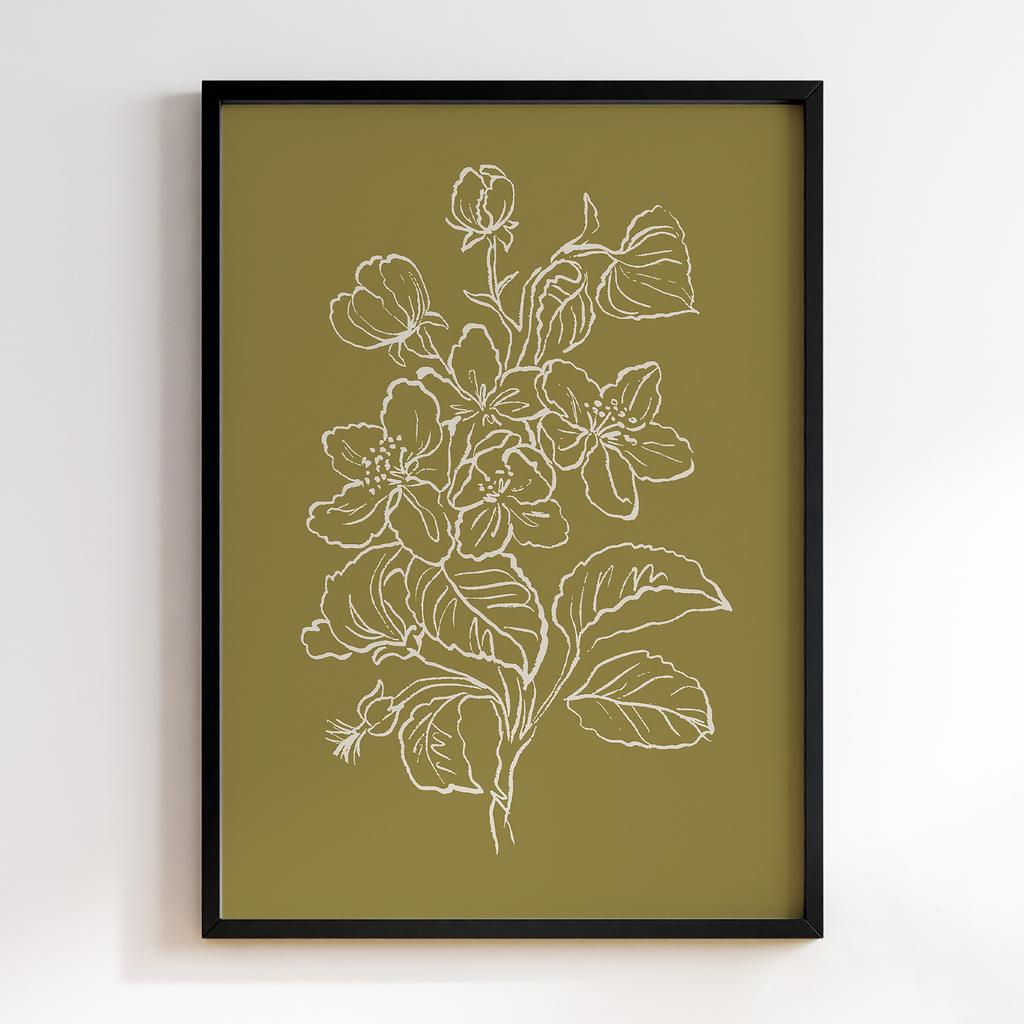 Постер Modern Flowers Art MF0280