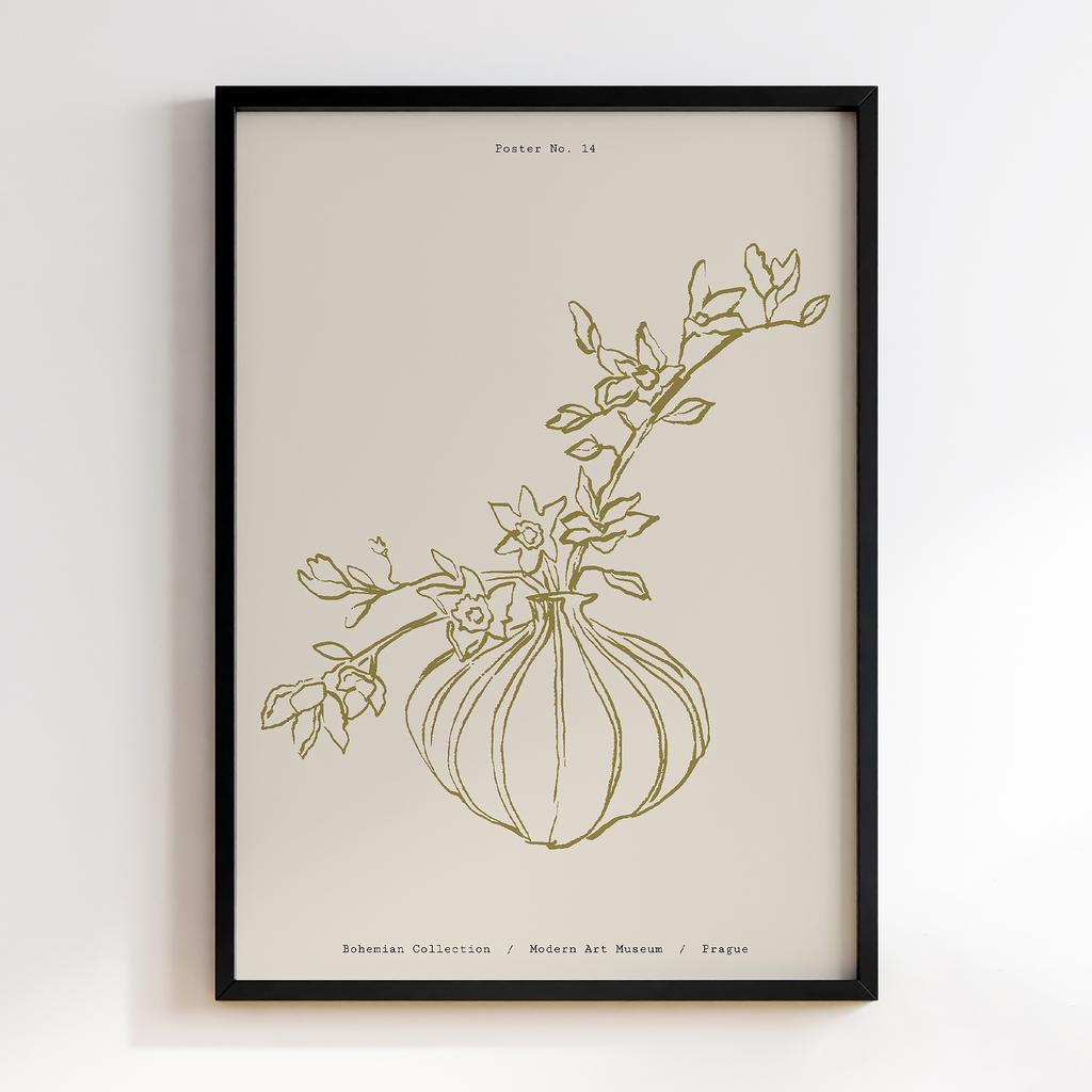 Постер Modern Flowers Art MF0281