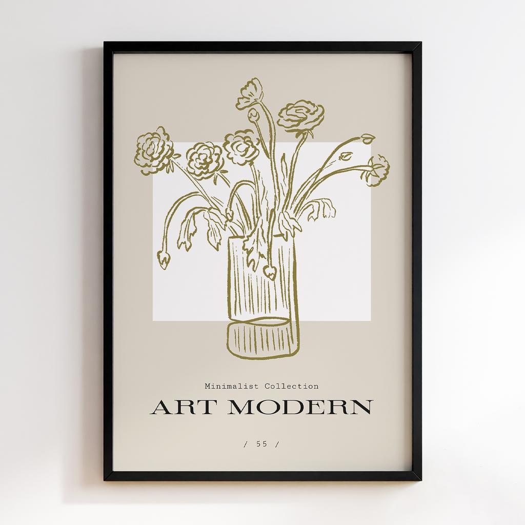 Постер Modern Flowers Art MF0283