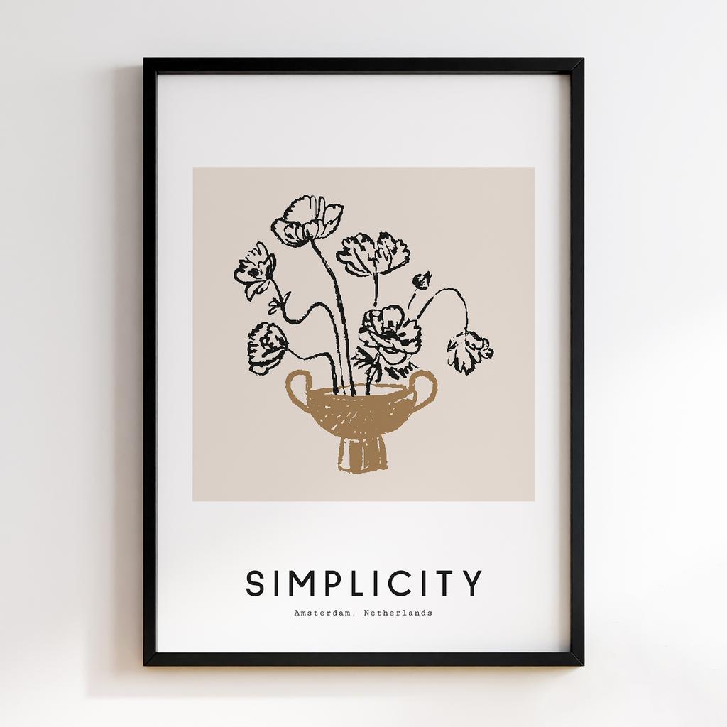 Постер Modern Flowers Art MF0288