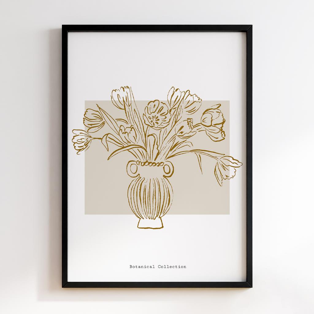 Постер Modern Flowers Art MF0301